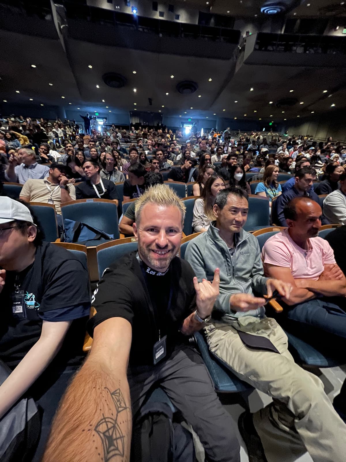 Eugene Lisovskiy as judge at UC Berkeley AI Hackathon